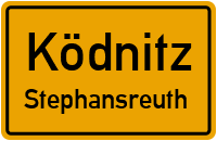 Straßen in Ködnitz Stephansreuth