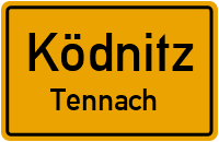 Straßen in Ködnitz Tennach