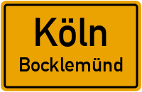 Pescher Weg in KölnBocklemünd