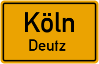 Straßenverzeichnis Köln Deutz