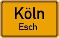 Straßenverzeichnis Köln Esch