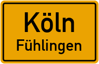 Straßenverzeichnis Köln Fühlingen