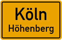 Straßenverzeichnis Köln Höhenberg