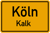 Straßenverzeichnis Köln Kalk