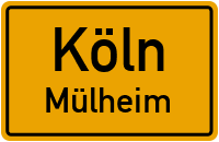 Straßenverzeichnis Köln Mülheim