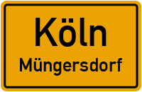 Straßenverzeichnis Köln Müngersdorf
