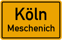 Straßenverzeichnis Köln Meschenich