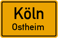 Straßenverzeichnis Köln Ostheim