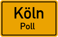 Straßenverzeichnis Köln Poll