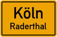 Straßenverzeichnis Köln Raderthal