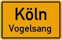 Straßenverzeichnis Köln Vogelsang
