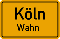 Straßenverzeichnis Köln Wahn