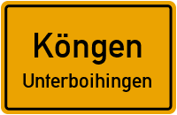 Wertstraße in KöngenUnterboihingen