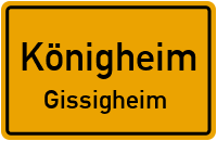 Gartenweg in KönigheimGissigheim