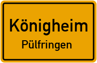 Siedlerstraße in KönigheimPülfringen