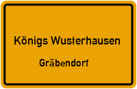 Gussower Straße in Königs WusterhausenGräbendorf