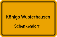 Schenkendorfer Flur in Königs WusterhausenSchenkendorf