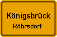Krakauer Straße in KönigsbrückRöhrsdorf