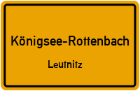 in Den Gelängen in Königsee-RottenbachLeutnitz