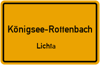 Industrie- Und Gewerbepark in 07426 Königsee-Rottenbach (Lichta)