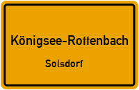 Solsdorf in Königsee-RottenbachSolsdorf