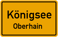 Steinbergweg in KönigseeOberhain
