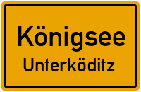 Kindergartenweg in KönigseeUnterköditz