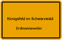 Bärweg in 78126 Königsfeld im Schwarzwald (Erdmannsweiler)