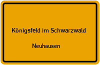 Allemannenweg in 78126 Königsfeld im Schwarzwald (Neuhausen)