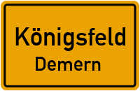 Kirchsteig in KönigsfeldDemern