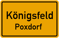 Straßen in Königsfeld Poxdorf