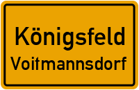 Straßenverzeichnis Königsfeld Voitmannsdorf