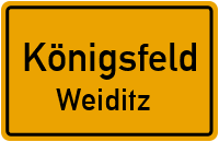 Muldenweg in KönigsfeldWeiditz