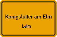 Eichenbergstraße in 38154 Königslutter am Elm (Lelm)