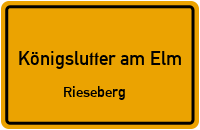 Riesebergblick in Königslutter am ElmRieseberg