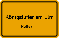 Rieseberger Weg in Königslutter am ElmRottorf