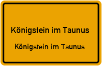 Johann-Hinrich-Wichern-Straße in Königstein im TaunusKönigstein im Taunus