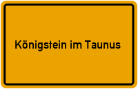 Wo liegt Königstein im Taunus?