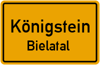 Pirnaer Straße in KönigsteinBielatal
