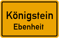 Kirchweg in KönigsteinEbenheit