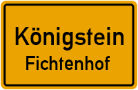 Straßen in Königstein Fichtenhof