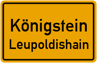 Dorfstraße in KönigsteinLeupoldishain