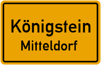 Straßen in Königstein Mitteldorf