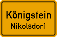 Hirschstange in 01824 Königstein (Nikolsdorf)