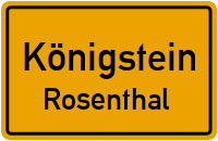 Königsteiner Straße in KönigsteinRosenthal
