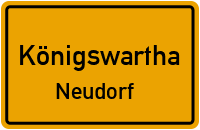 Neue Straße in KönigswarthaNeudorf