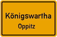 Drobener Weg in KönigswarthaOppitz