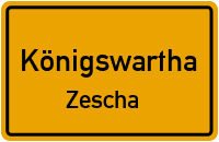 Niesendorfer Straße in KönigswarthaZescha