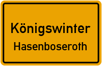Straßenverzeichnis Königswinter Hasenboseroth