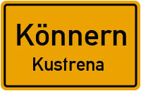 Straßenverzeichnis Könnern Kustrena